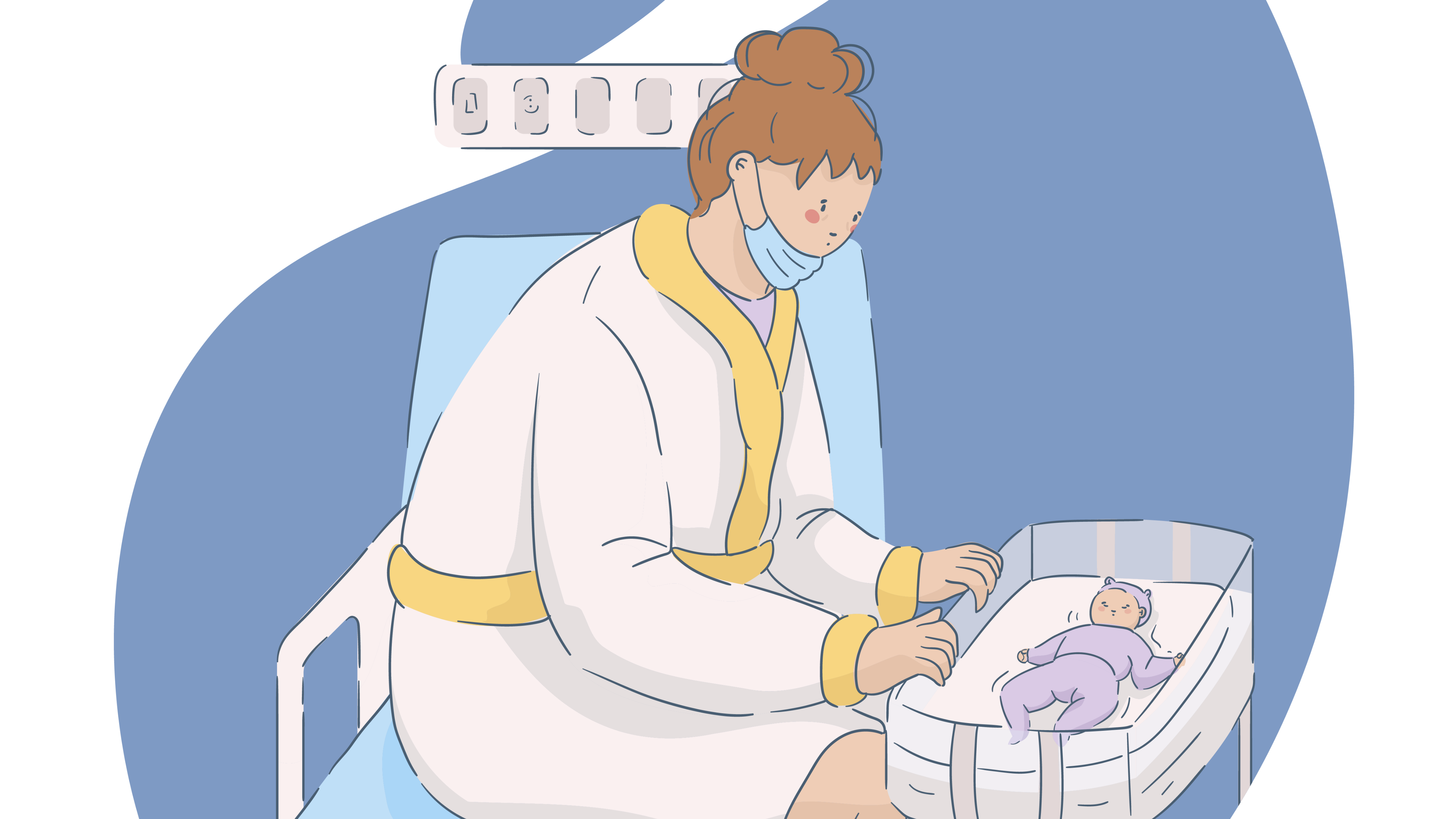 rester hospitalisés auprès de leurs mères