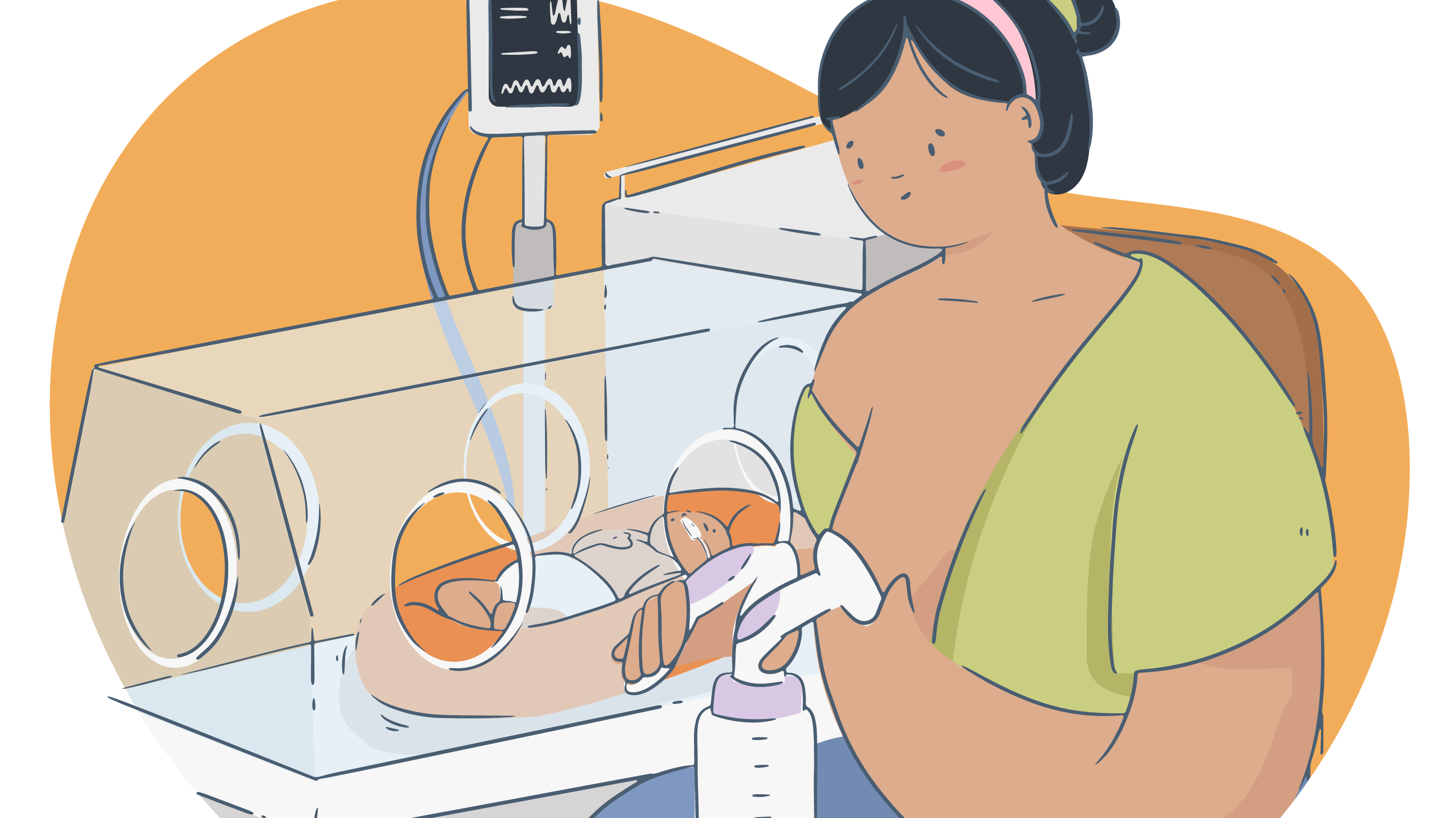 extracción de leche