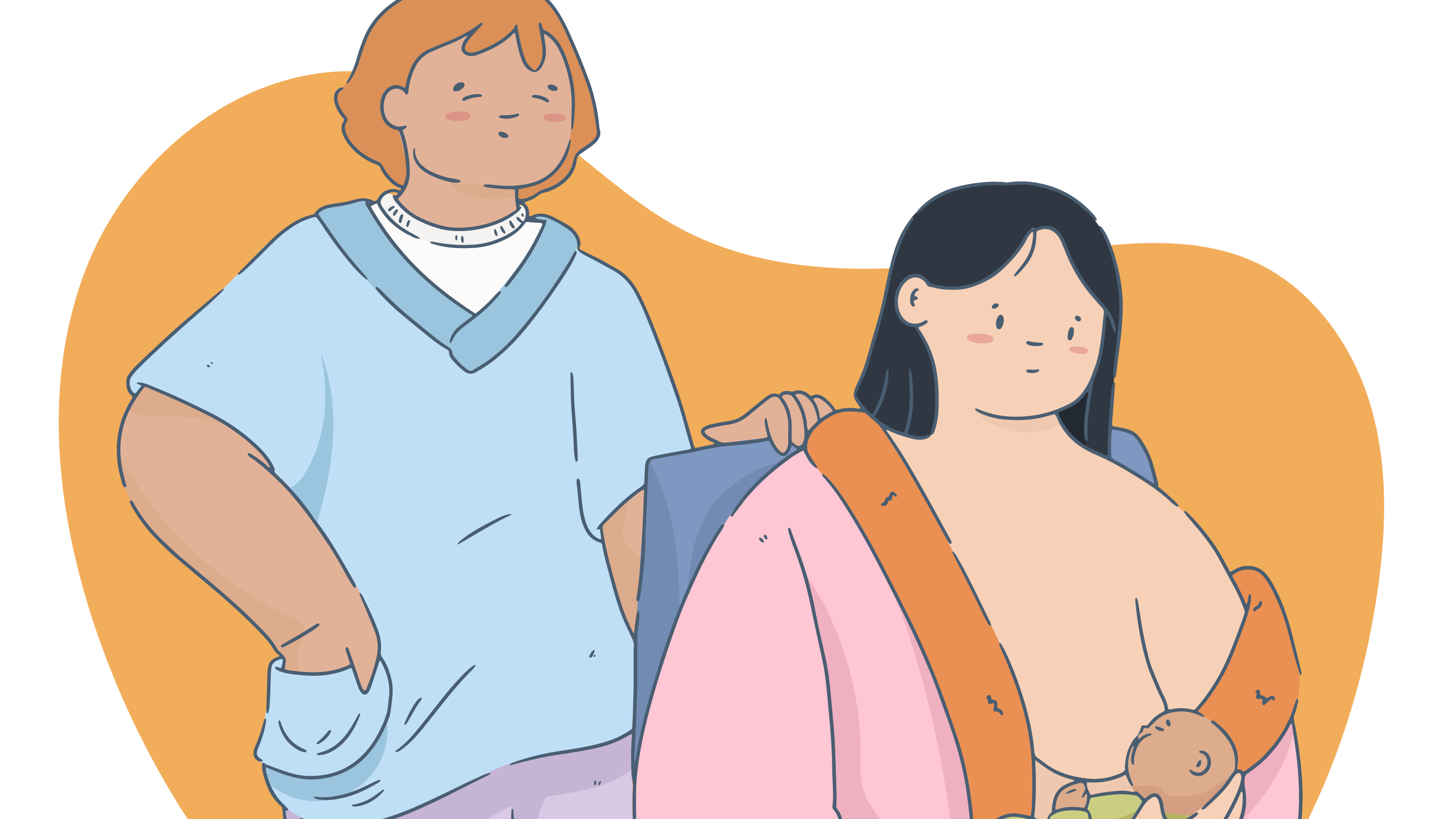 ajudar as mulheres a amamentar